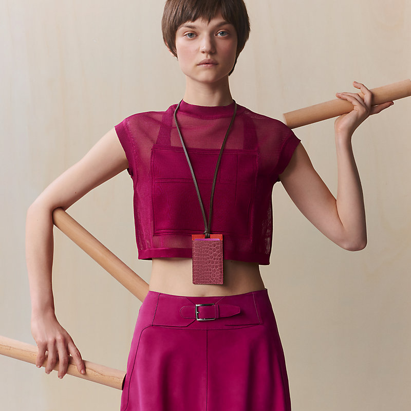 Double face card holder | Hermès Belgium